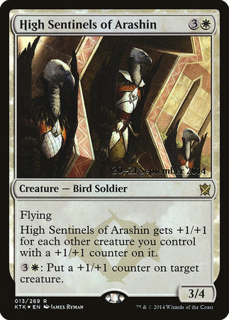 High Sentinels of Arashin [Khans of Tarkir Promos] | Spectrum Games