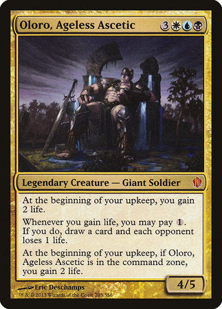 Oloro, Ageless Ascetic [Commander 2013] | Spectrum Games