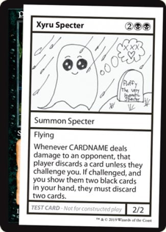 Xyru Specter (2021 Edition) [Mystery Booster Playtest Cards] | Spectrum Games