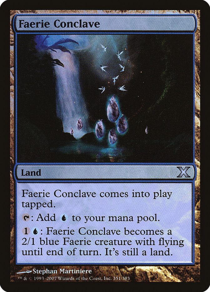 Faerie Conclave (Premium Foil) [Tenth Edition] | Spectrum Games