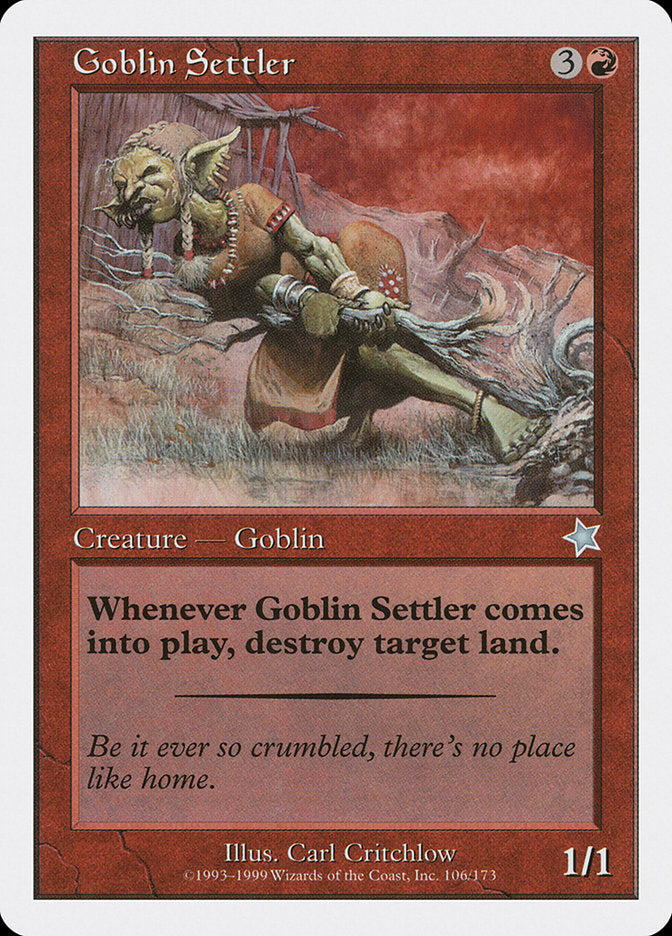 Goblin Settler [Starter 1999] | Spectrum Games