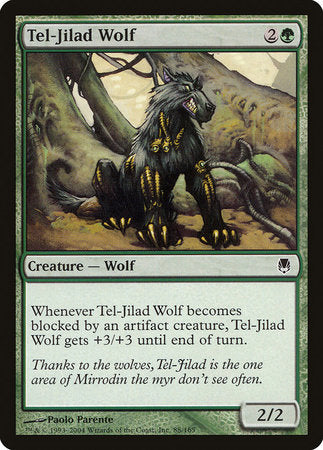 Tel-Jilad Wolf [Darksteel] | Spectrum Games