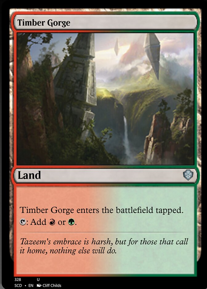 Timber Gorge [Starter Commander Decks] | Spectrum Games