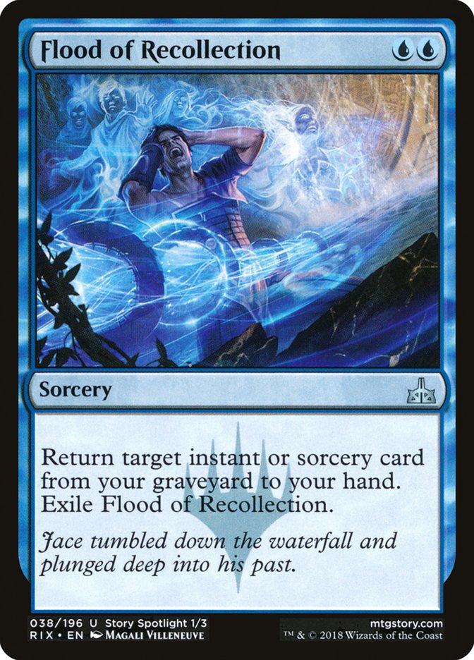 Flood of Recollection [Rivals of Ixalan] | Spectrum Games