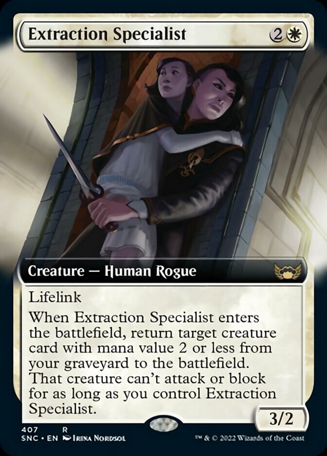 Extraction Specialist (Extended Art) [Streets of New Capenna] | Spectrum Games