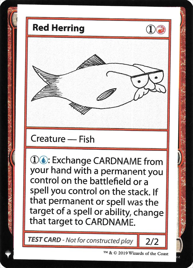 Red Herring [Mystery Booster Playtest Cards] | Spectrum Games