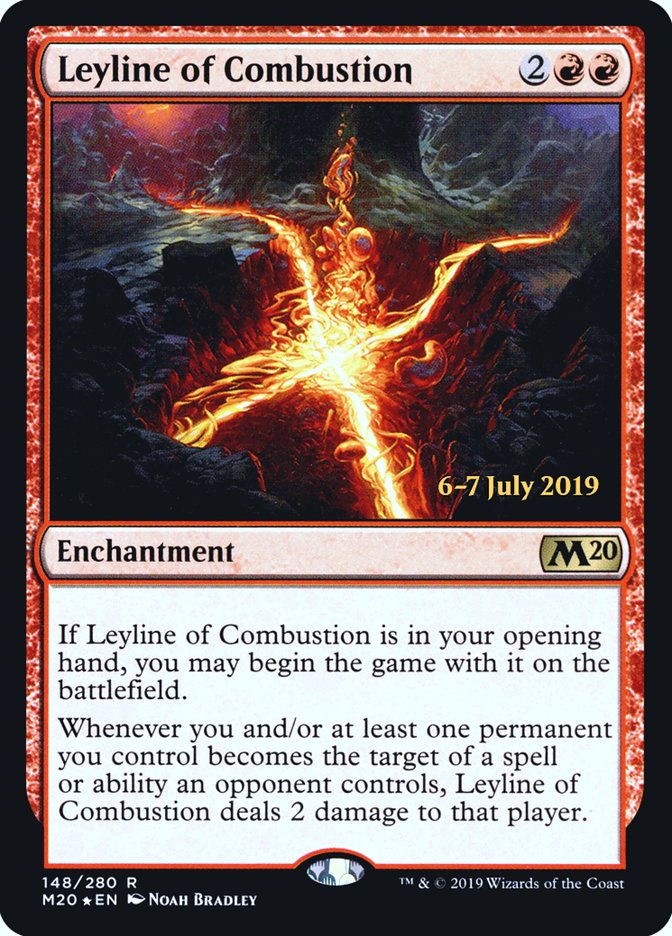 Leyline of Combustion  [Core Set 2020 Prerelease Promos] | Spectrum Games