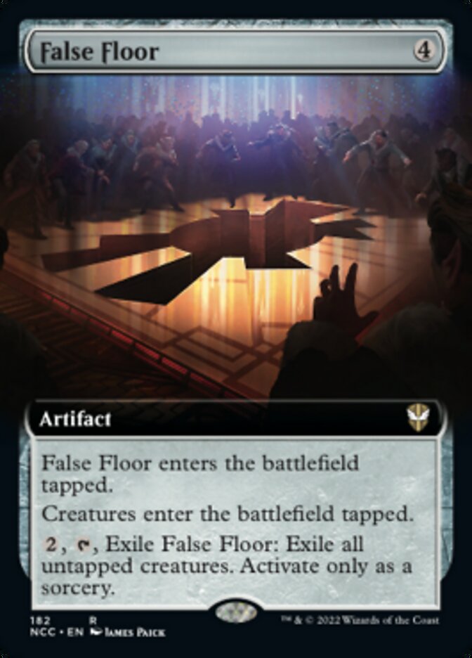 False Floor (Extended Art) [Streets of New Capenna Commander] | Spectrum Games