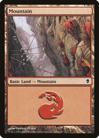 Mountain (245a) [Zendikar] | Spectrum Games