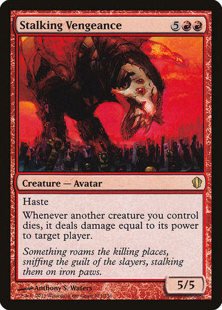 Stalking Vengeance [Commander 2013] | Spectrum Games