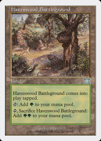 Havenwood Battleground [Classic Sixth Edition] | Spectrum Games