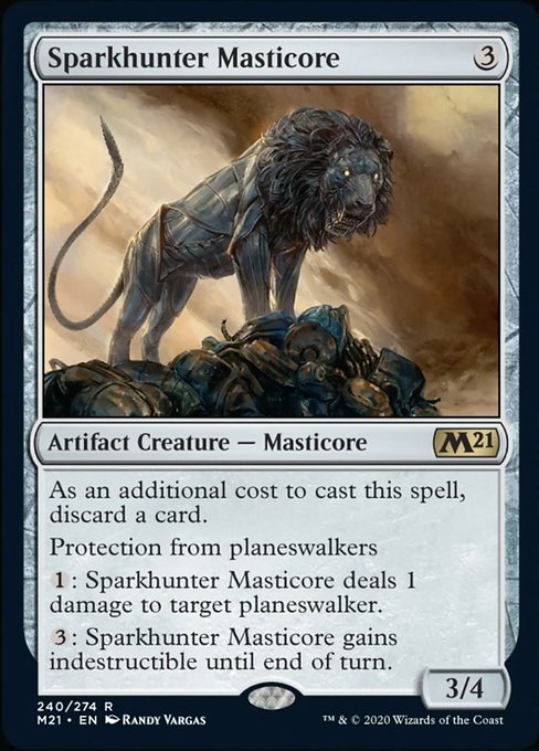 Sparkhunter Masticore [Core Set 2021] | Spectrum Games