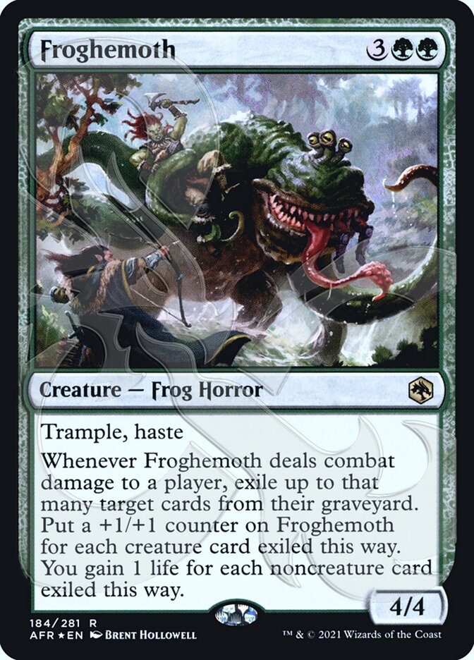 Froghemoth (Ampersand Promo) [Dungeons & Dragons: Adventures in the Forgotten Realms Promos] | Spectrum Games