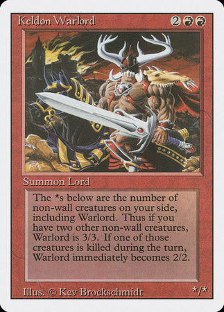 Keldon Warlord [Revised Edition] | Spectrum Games