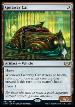 Getaway Car (Promo Pack) [Streets of New Capenna Promos] | Spectrum Games