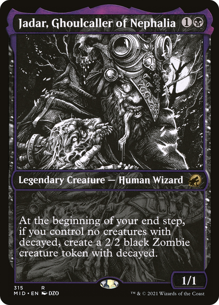 Jadar, Ghoulcaller of Nephalia (Showcase Eternal Night) [Innistrad: Midnight Hunt] | Spectrum Games