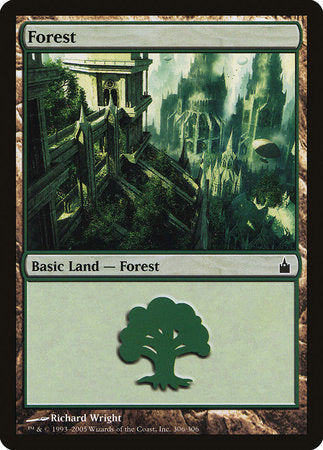 Forest (306) [Ravnica: City of Guilds] | Spectrum Games