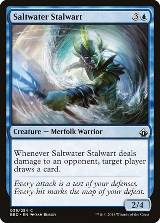 Saltwater Stalwart [Battlebond] | Spectrum Games