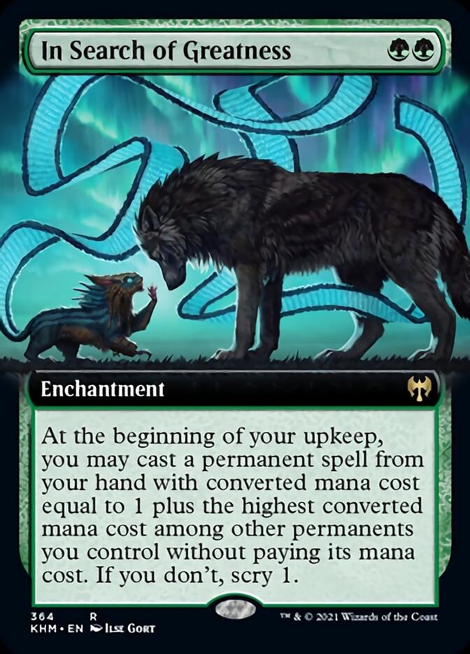 In Search of Greatness (Extended Art) [Kaldheim] | Spectrum Games
