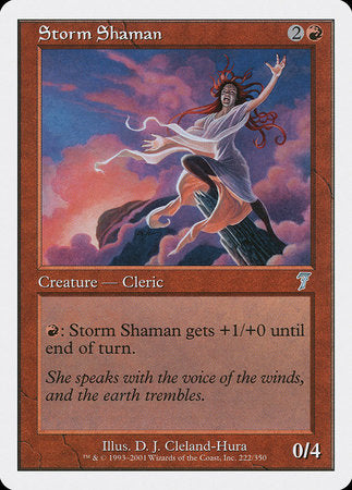 Storm Shaman [Seventh Edition] | Spectrum Games