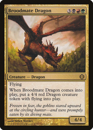 Broodmate Dragon [Shards of Alara] | Spectrum Games