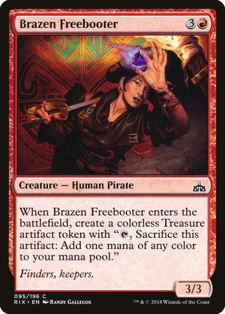 Brazen Freebooter [Rivals of Ixalan] | Spectrum Games