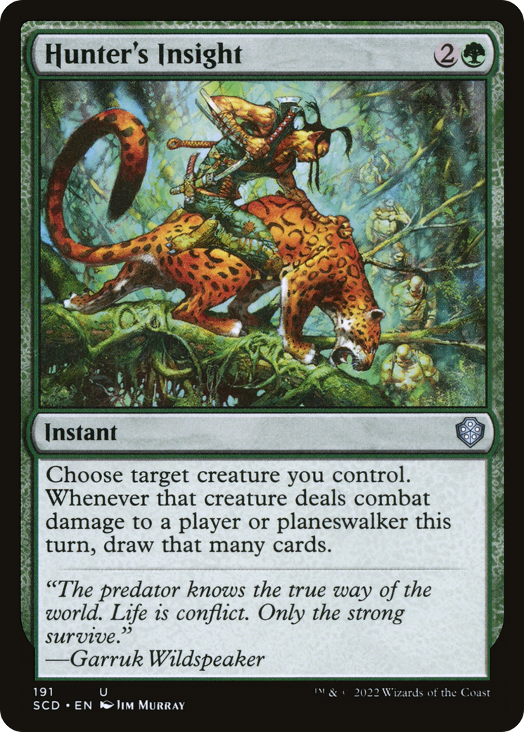Hunter's Insight [Starter Commander Decks] | Spectrum Games