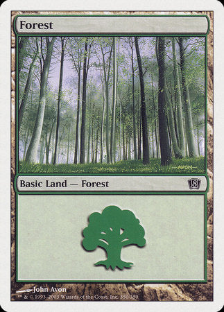 Forest (350) [Eighth Edition] | Spectrum Games