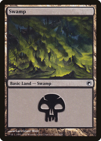 Swamp (241) [Scars of Mirrodin] | Spectrum Games