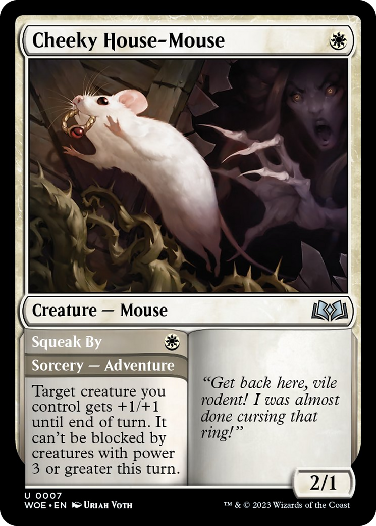 Cheeky House-Mouse [Wilds of Eldraine] | Spectrum Games