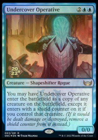 Undercover Operative [Streets of New Capenna Prerelease Promos] | Spectrum Games
