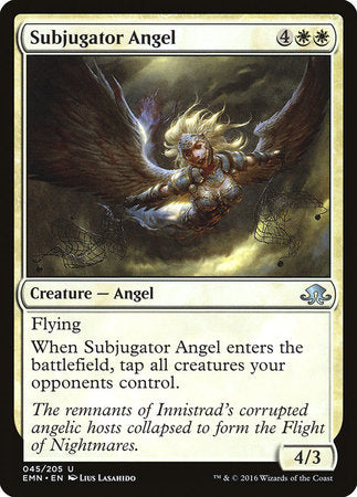 Subjugator Angel [Eldritch Moon] | Spectrum Games