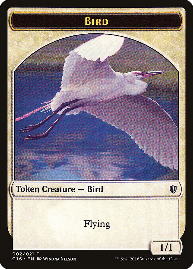 Bird (002/021) [Commander 2016 Tokens] | Spectrum Games