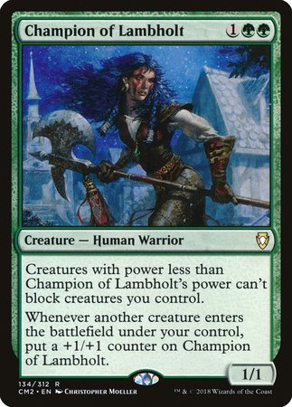 Champion of Lambholt [Commander Anthology Volume II] | Spectrum Games