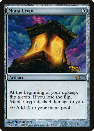 Mana Crypt [Judge Gift Cards 2011] | Spectrum Games