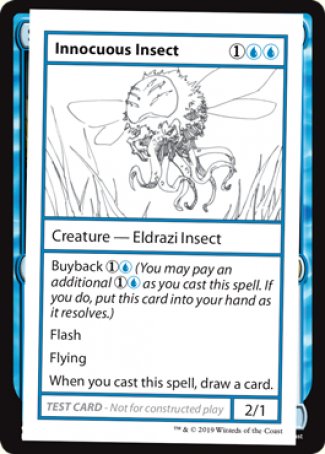 Innocuous Insect (2021 Edition) [Mystery Booster Playtest Cards] | Spectrum Games