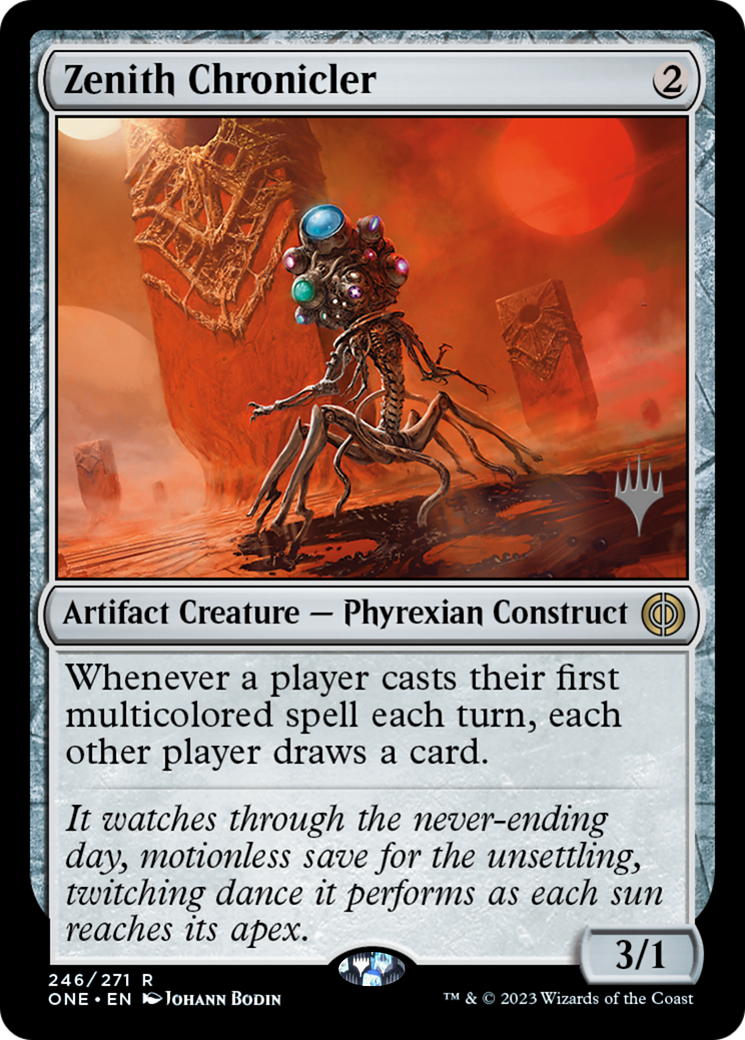 Zenith Chronicler (Promo Pack) [Phyrexia: All Will Be One Promos] | Spectrum Games