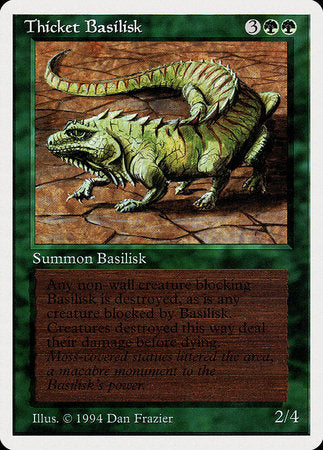 Thicket Basilisk [Summer Magic / Edgar] | Spectrum Games