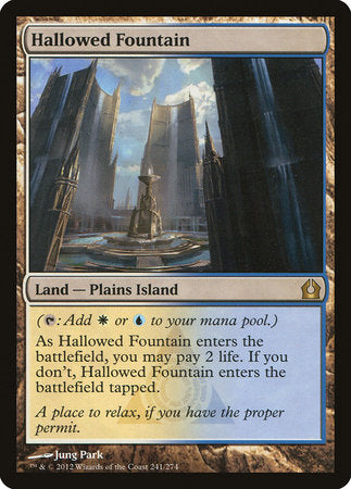 Hallowed Fountain [Return to Ravnica] | Spectrum Games