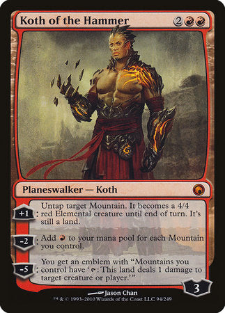 Koth of the Hammer [Scars of Mirrodin] | Spectrum Games