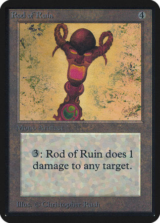 Rod of Ruin [Limited Edition Alpha] | Spectrum Games