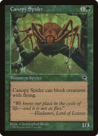 Canopy Spider [Tempest] | Spectrum Games