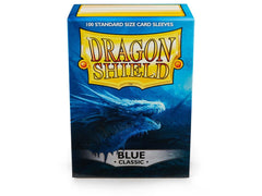 Dragon Shield Classic Sleeve - Blue ‘Drasmorx’ 100ct | Spectrum Games