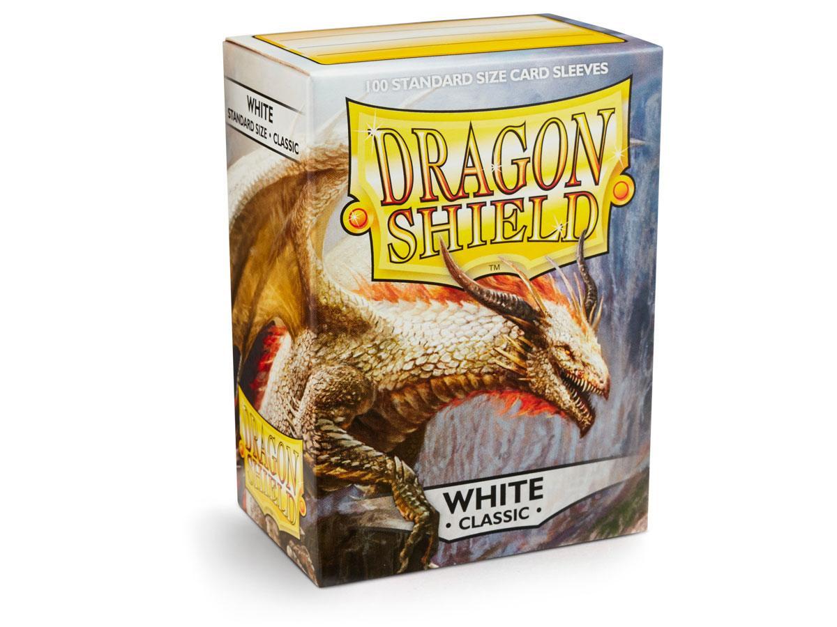 Dragon Shield Classic Sleeve - White ‘Aequinox’ 100ct | Spectrum Games