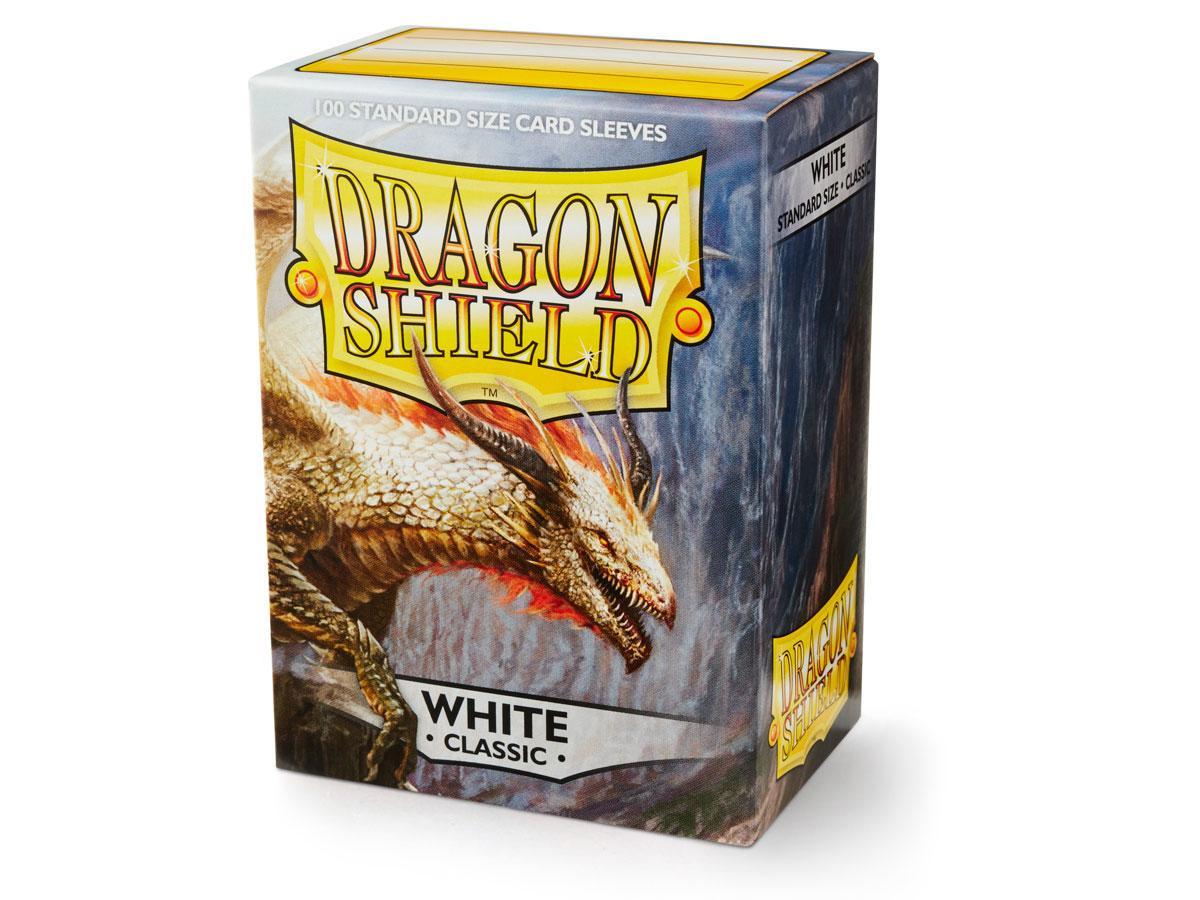 Dragon Shield Classic Sleeve - White ‘Aequinox’ 100ct | Spectrum Games