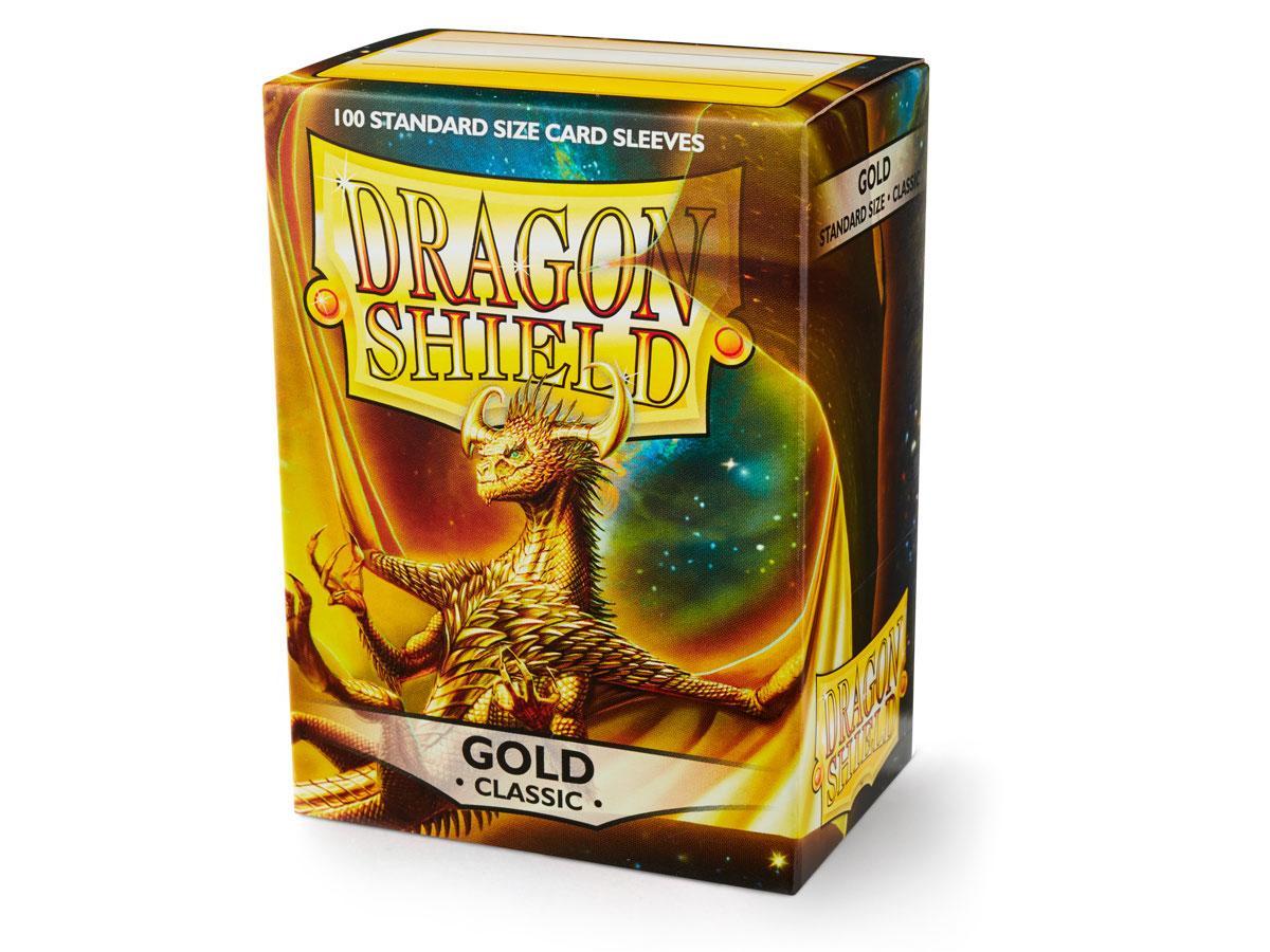 Dragon Shield Classic Sleeve - Gold ‘Pontifex’ 100ct | Spectrum Games