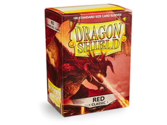 Dragon Shield Classic Sleeve - Red ‘Titanius’ 100ct | Spectrum Games