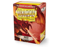 Dragon Shield Classic Sleeve - Red ‘Titanius’ 100ct | Spectrum Games