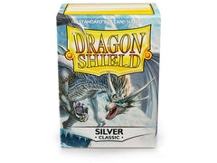 Dragon Shield Classic Sleeve - Silver ‘Mirage’ 100ct | Spectrum Games