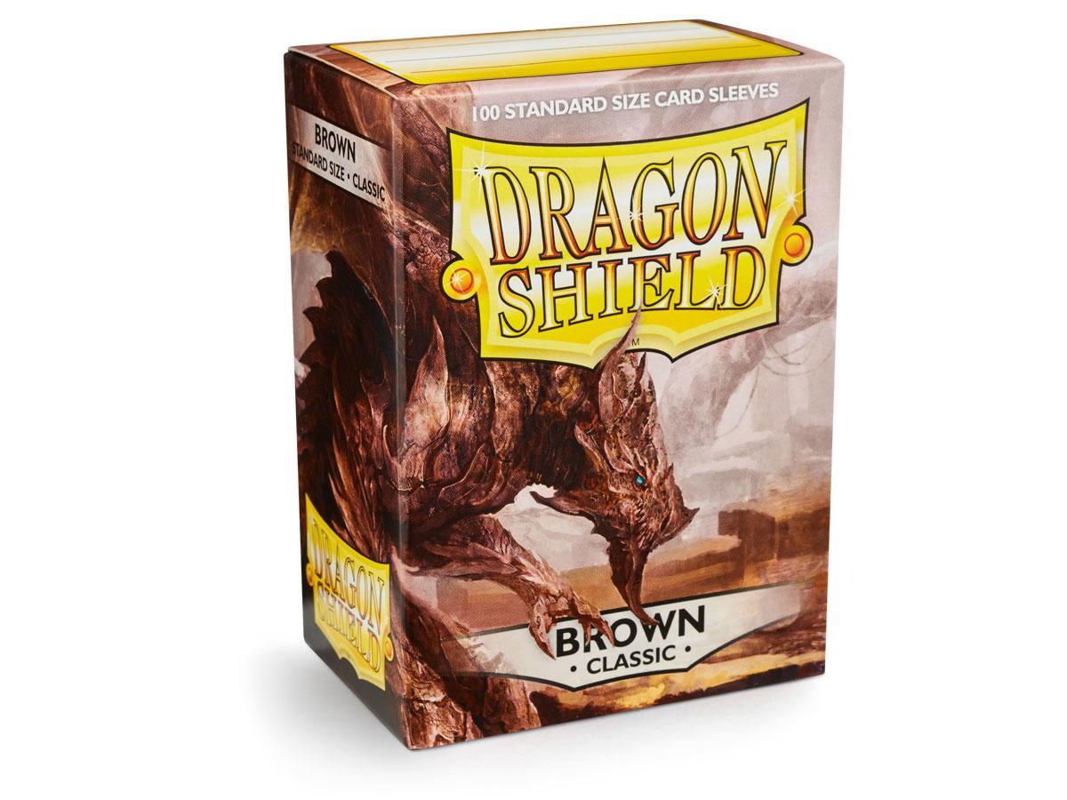 Dragon Shield Classic Sleeve - Brown ‘Brakish’ 100ct | Spectrum Games